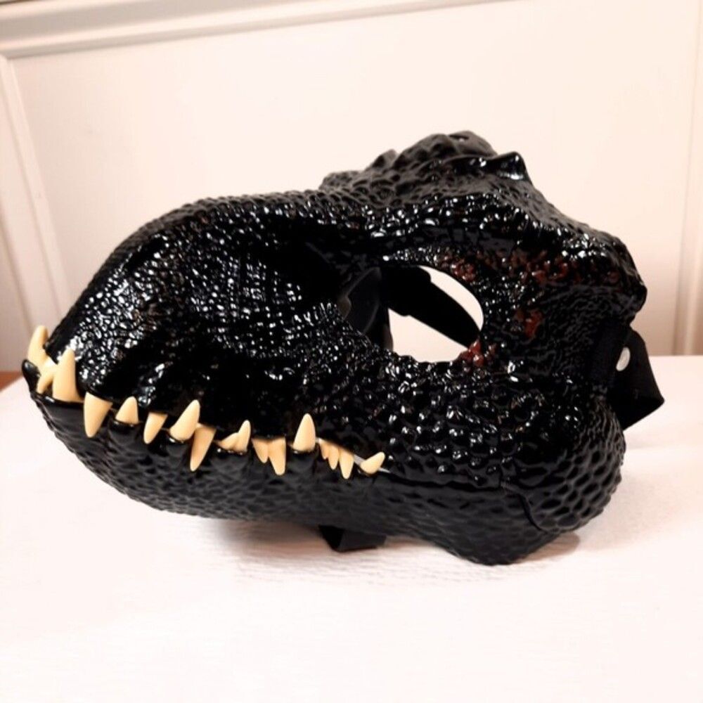 Mattel Jurassic World Indoraptor‎ Dinosaur Black Mask Fallen Kingdom Working Jaw